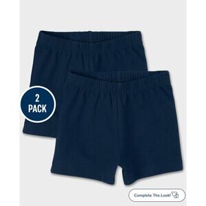The Children’s Place  Toddler Girls Cartwheel Shorts Navy Blue Size 4T New
